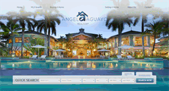 Desktop Screenshot of angelaguayo.com